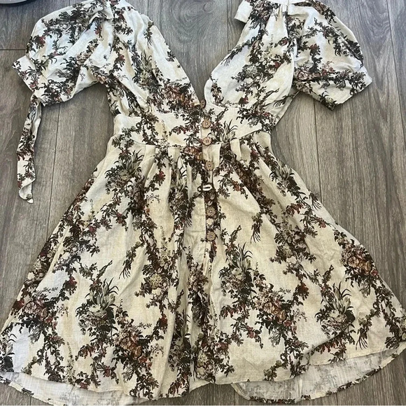 AGUA BENDITA MENTA PAPIER DRESS  NWT $200.00 - Picture 3 of 7